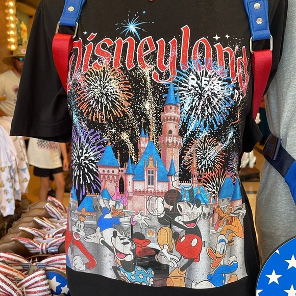 Disneyland Resort Mickey and Friends 4th of July Fireworks Celebration T-Shirt - Picture 2 of 4